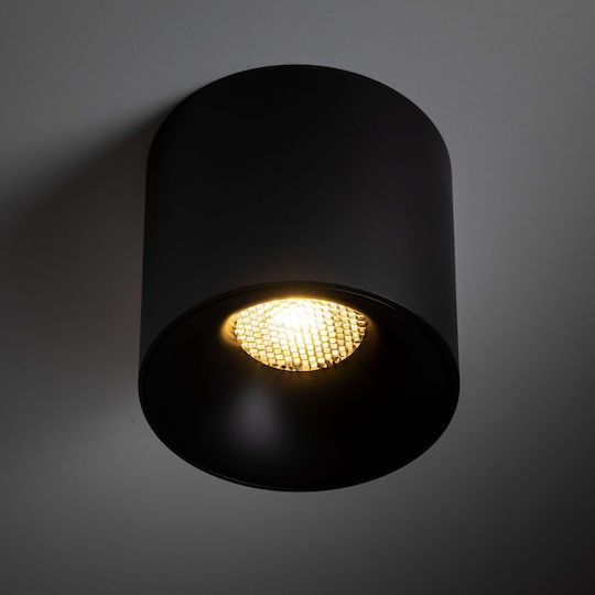 TK Lighting LED Ρυθμιζόμενο Λευκό Σποτ σε Μαύρο Χρώμα