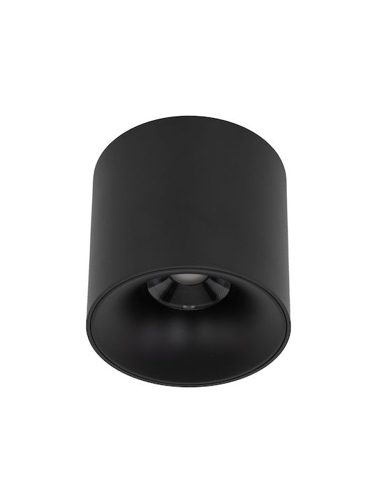 TK Lighting LED Ρυθμιζόμενο Λευκό Σποτ σε Μαύρο Χρώμα
