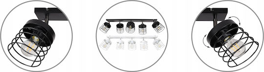 Light Home Spot mit Fassung E27 in Weiß Farbe