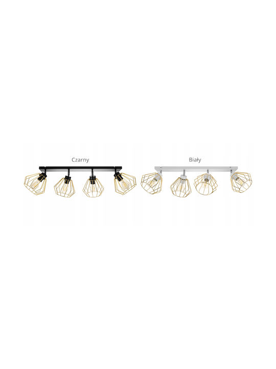 Light Home Σποτ με Ντουί E27 σε Μαύρο Χρώμα