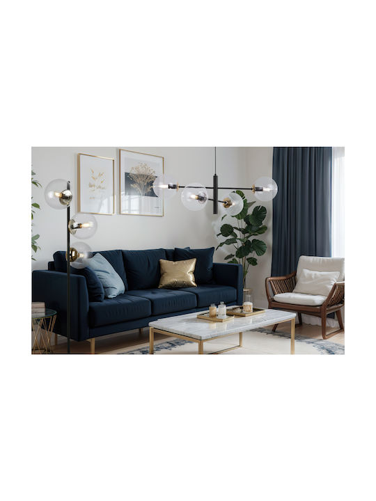 Light Home Φωτιστικό Δαπέδου Μαύρο