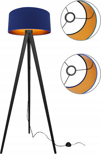 Light Home Lampa de podea cu Soclu pentru Bec E27 Alb
