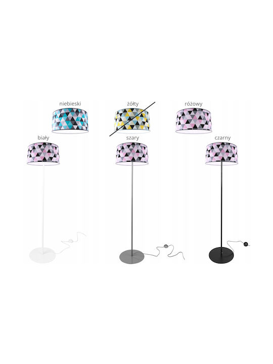 Light Home Floor Lamp with Socket for Bulb E27 Blue GARO_2120/LS