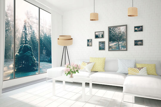 Light Home Floor Lamp H150cm. White