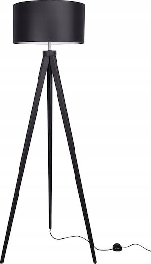 Light Home Floor Lamp with Socket for Bulb E27 White