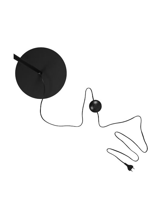 Light Home Stehleuchte mit Fassung für Lampe E14 Schwarz