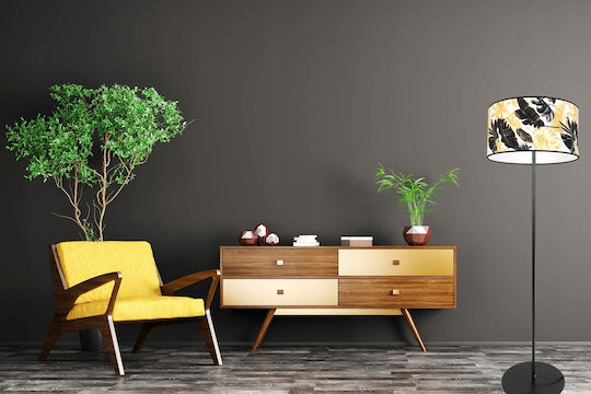 Light Home Подова Лампа с Цокъл за Крушка E27 Бял
