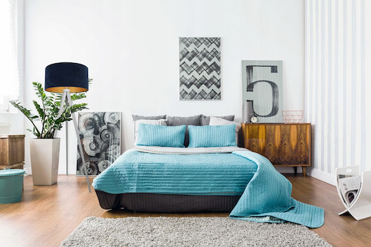 Light Home Φωτιστικό Δαπέδου με Ντουί για Λαμπτήρα E27 Λευκό