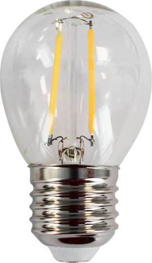 Eko Light Bec LED 2W pentru Soclu E27 și Formă G45 Alb cald 140lm