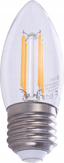 Eko Light LED-Lampe 4W 93mm für Fassung E27 Warmes Weiß
