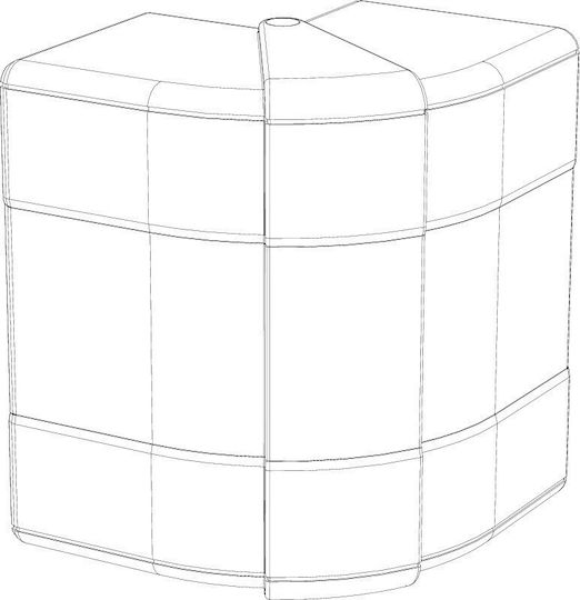 Externe Ecken Bewegliche Typ Gk-ah53100rw