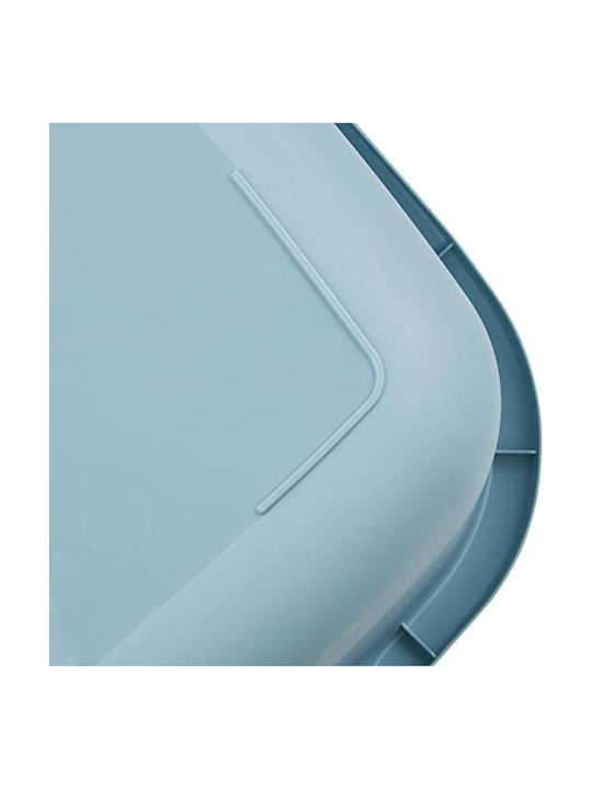 Keeeper Servierschüssel Rund Kunststoff Blau mit Durchmesser 38cm