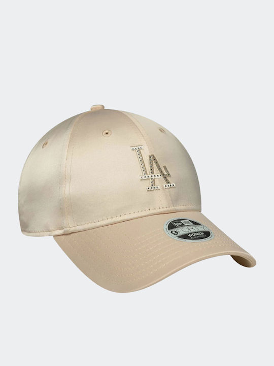 New Era La Dodgers Mlb Satin Rhinestone Cream 9forty Adjustable Cap Γυναικείο Καπέλο Μπεζ New Era La Dodgers Mlb Satin Rhinestone Cream 9forty Adjustable Cap Γυναικείο Καπέλο Μπεζ