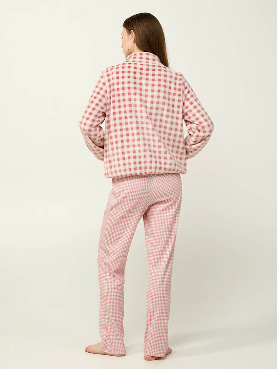 Vamp Winter Damen Robe Rosa