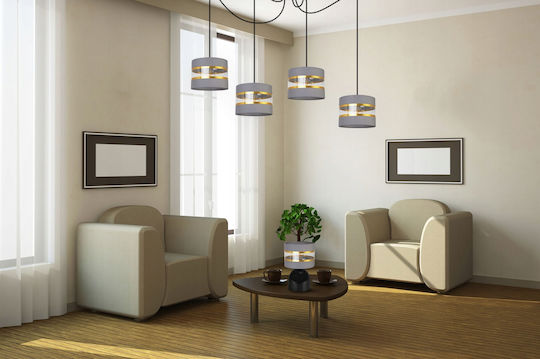 Light Home Метална Настолна лампа за Цокъл E27 с Черен Абажур и Основа