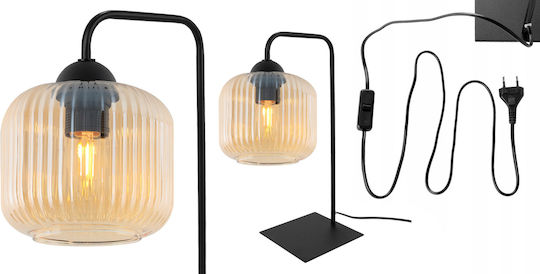 Light Home Πορτατίφ για Ντουί E27 με Μαύρο Καπέλο και Βάση