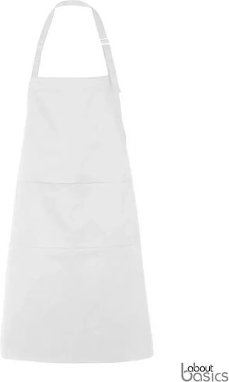 About Basics Apron Waist White