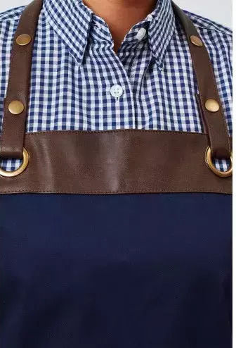 Premier Apron Full Body Navy Blue