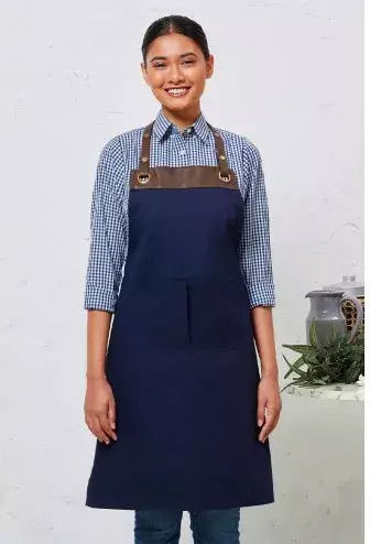 Premier Apron Full Body Navy Blue