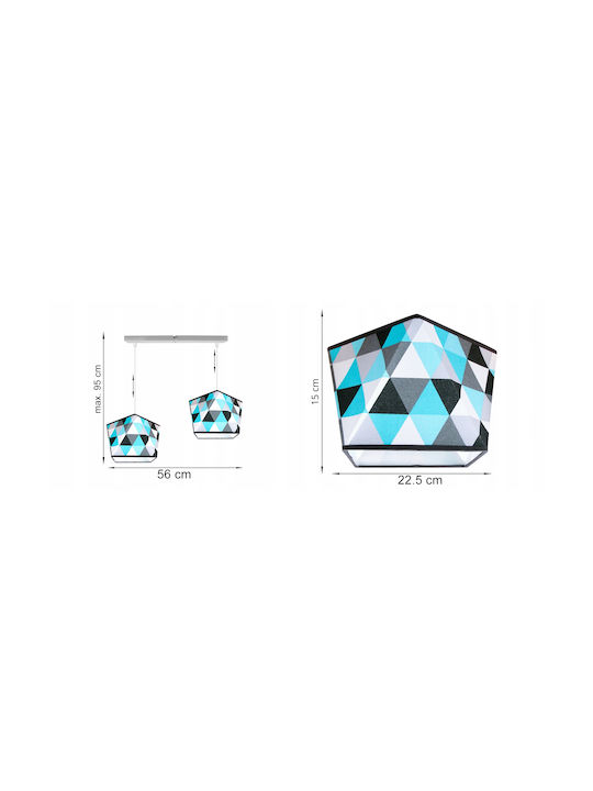 Light Home Ρυθμιζόμενο Κρεμαστό Φωτιστικό Ροζ