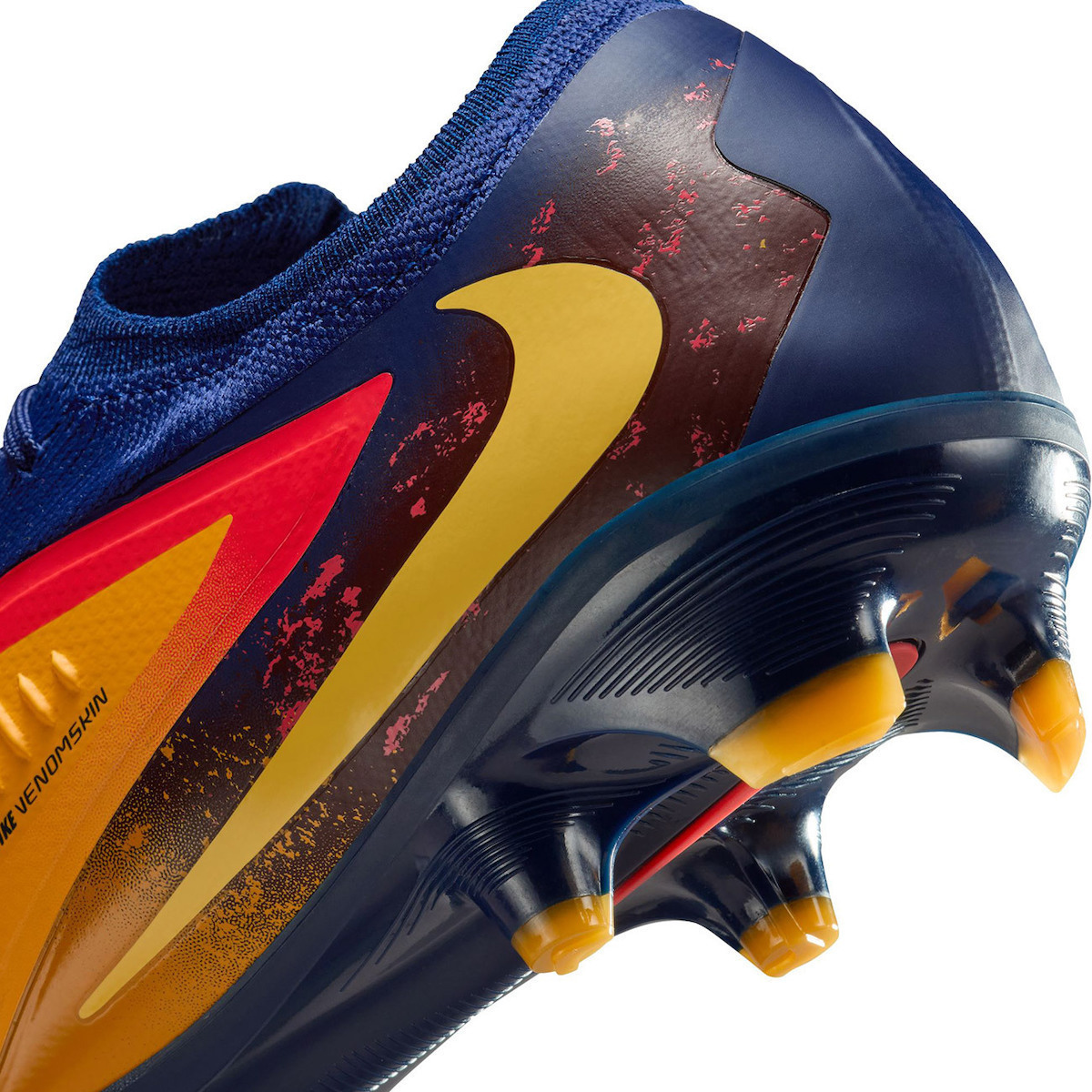 NEW Nike Phantom 6 Low Pro FG Soccer Cleats IB3094-800 Size 9 Laser Orange Nike Phantom 6 Low Pro Youth Firm Ground Cleats main image 2
