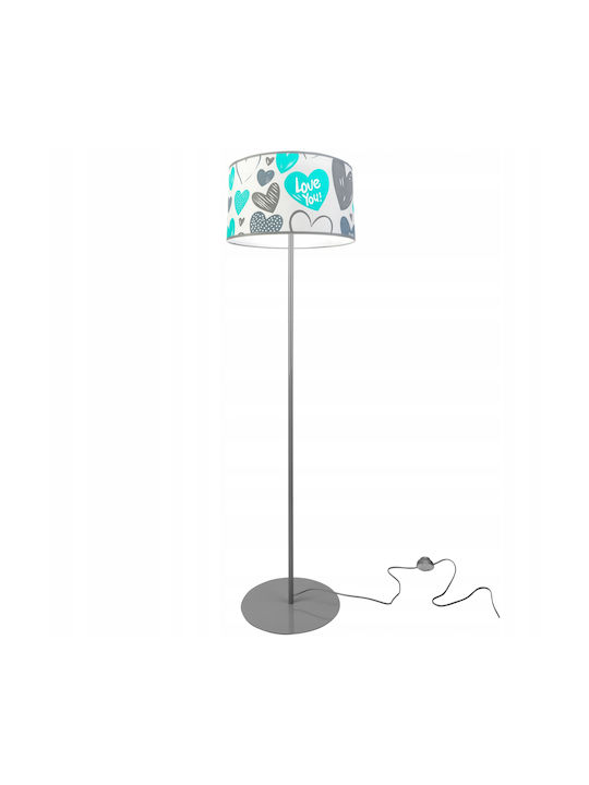 Light Home LED Kinder Dekorative Lampe Türkis 30εκ.
