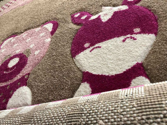 Koulis Carpets Παιδικό Χαλί Ροζ 70x150cm