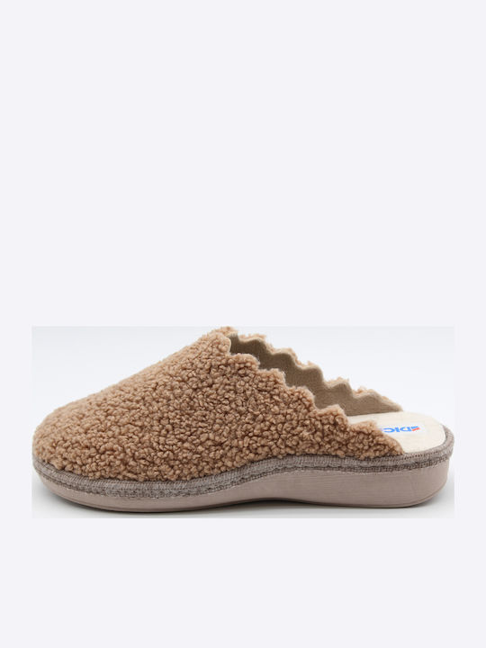 Winter Women's Slippers Brown