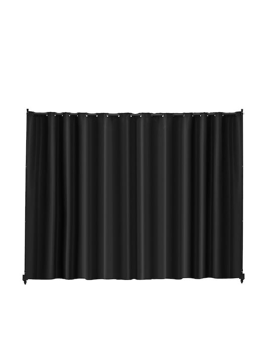 Vevor Portable Room Divider Wheels Black Privacy Screen Blpf96120incyupd6v0