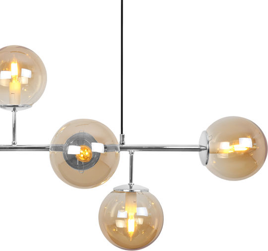 Light Home Κρεμαστό Φωτιστικό Μελί με Ντουί E14
