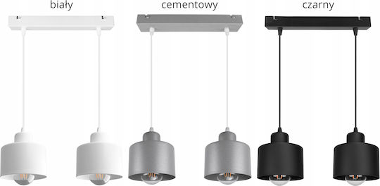 Light Home Ρυθμιζόμενο Κρεμαστό Φωτιστικό Μαύρο