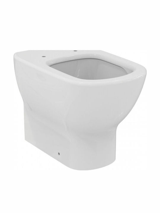 Ideal Standard Tesi Silk Aquablade Λεκάνη Δαπέδου με Καζανάκι με Slim Κάλυμμα Λευκή 8014140482437