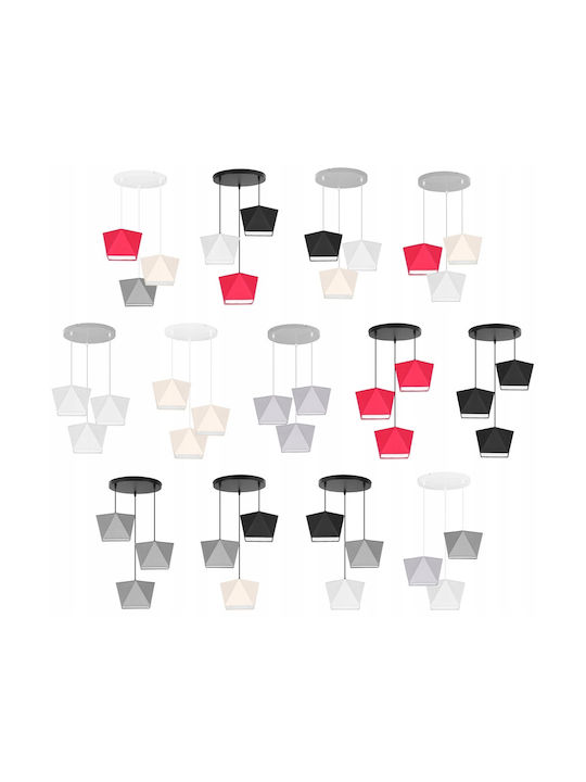 Light Home Verstellbar Hängelampe Rot