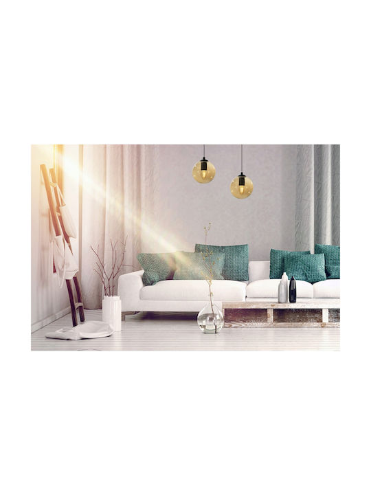 Light Home Висящо Осветително Тяло Черен Топка