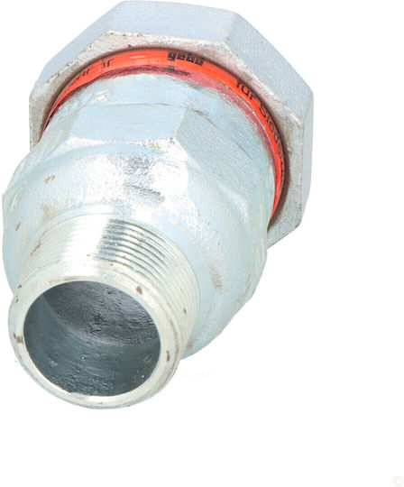 Gebo Special A Gz 5/4"×44,5 Verzinkte Mehrschichtrohr Clamp Verbindung Schwarz