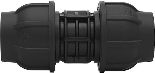 Pp Скоба Конектор 90x75 Pn10 Pe Тръби Черен Цвят