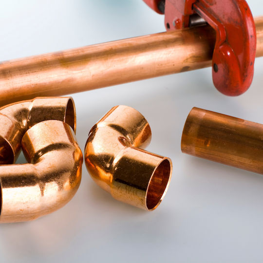 Copper Elbow Double Socket 10mm