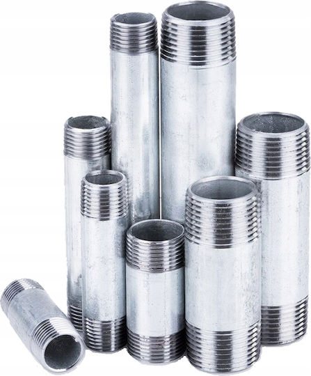 Double-threaded Pipe 3/4 250 Mm Galvanized