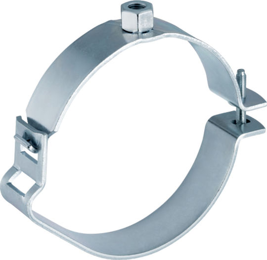 Adjustable Pipe Holder Threaded Coupling 90xm10 Internal Thread Galvanized Steel Hdpe Drainage