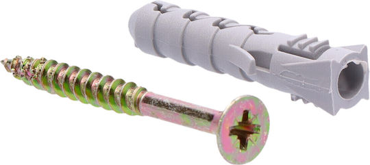 Fix Expansion Plug Fi 8 5,0x50 mm Schrauben Polypropylen Packung 200 Stücke