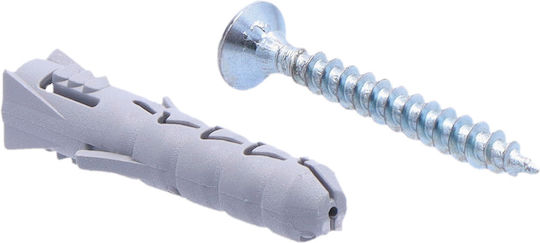Fix Expansion Plug Fi 6 3.5x30 Mm Screw Polypropylene Pack 200 Pcs