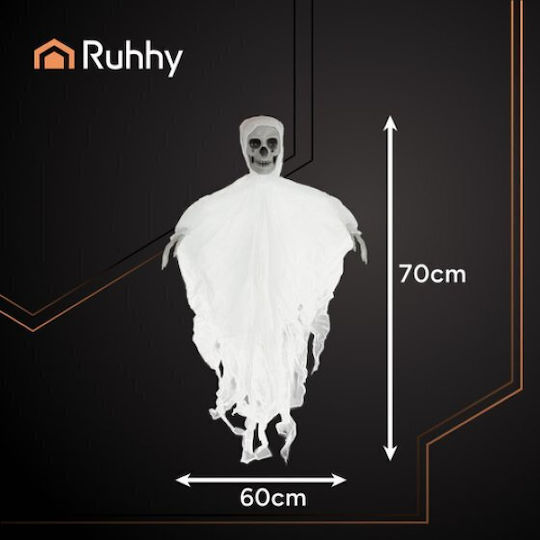 Ruhhy White Hanging Skeleton Decoration 26124 18379-0