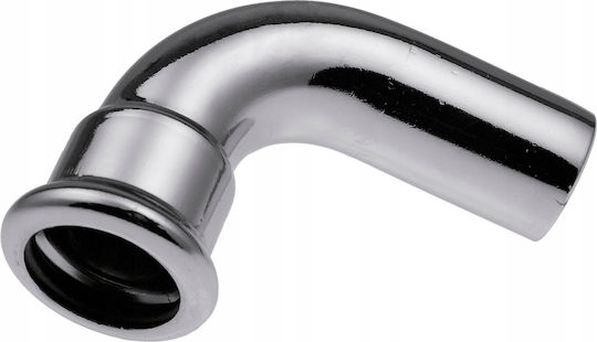 22mm Steel Press Clamp Elbow