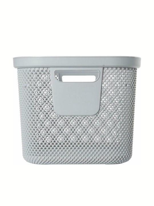 Keeeper Storage Basket Plastic Gray 30lt 1pcs