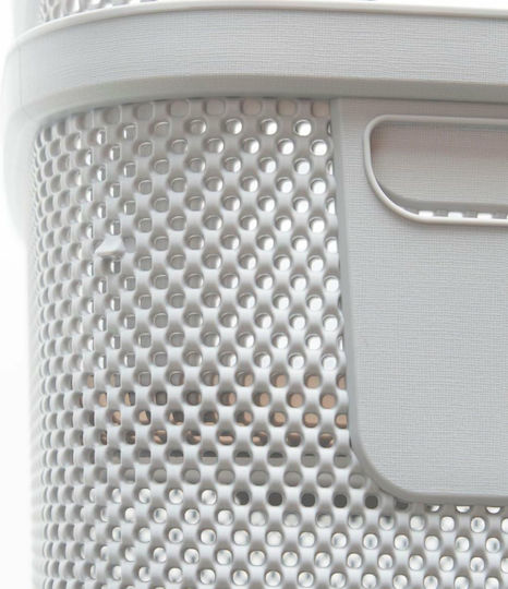 Keeeper Coș de Depozitare Plastic Gri 30lt 1buc