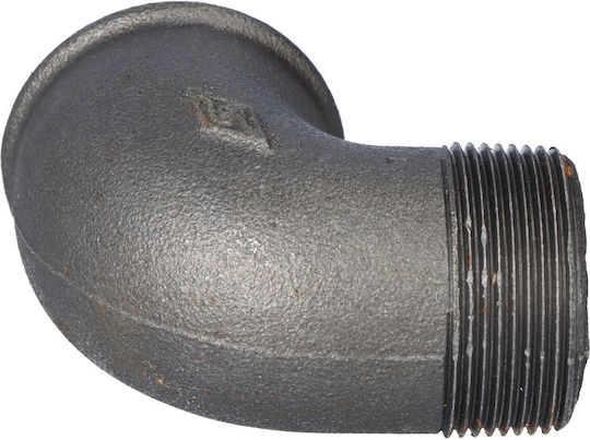 Threaded Pipe Elbow Fitting Wz 6/4" Black A4 No 7 No 92 Opal