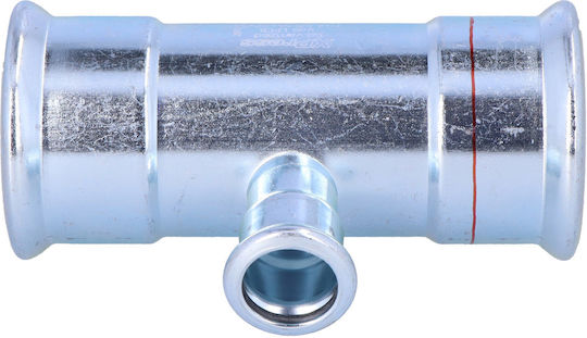 Steel Reducing Tee 54 22 54