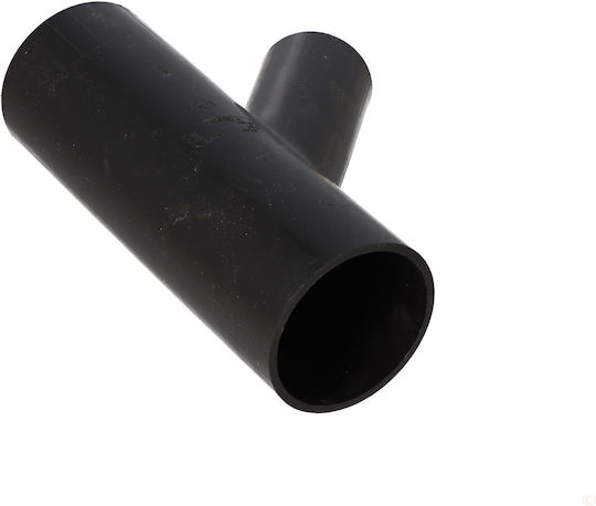 Pehd Tee 75x50/45 S12.5 Black Color Qs Quick Stream