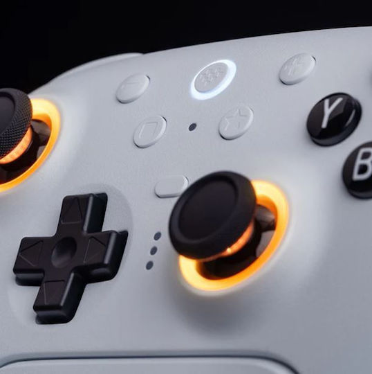 8Bitdo Ultimate 2 Ασύρματο Gamepad με Hall Effect Sticks για PC / Switch / Switch 2 Λευκό