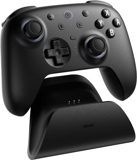 8Bitdo Ultimate 2 Gamepad Wireless cu Stick-uri cu Efect Hall pentru Switch / Switch 2 Negru